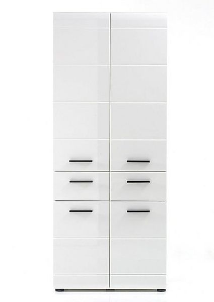 ebuy24 Badezimmerspiegelschrank SkinGloss Bad Standtype Stauraum 4 Türen, 2 günstig online kaufen