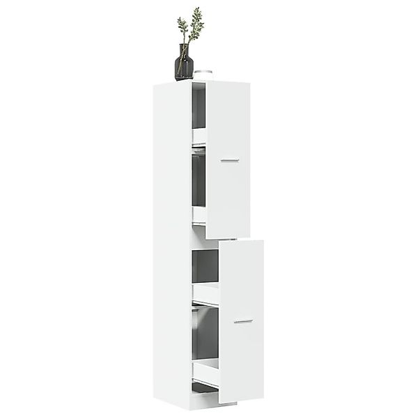 vidaXL Schrankmodule Apothekerschrank Weiß 30x41x174,5 cm günstig online kaufen