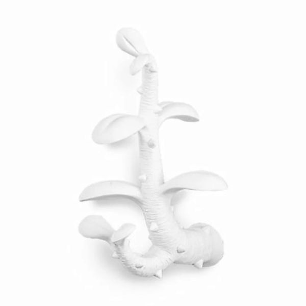 Wandhaken Sprout Large plastikmaterial weiß / H 29 cm - Kunstharz - Seletti günstig online kaufen