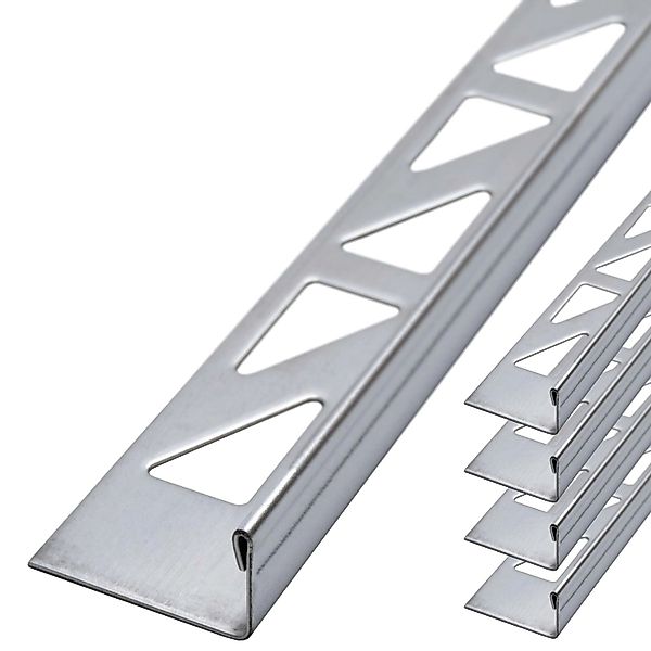 Dalsys Fliesenschiene L-Profil 5x 2,5m x 12,5mm Edelstahl Poliert Winkelpro günstig online kaufen