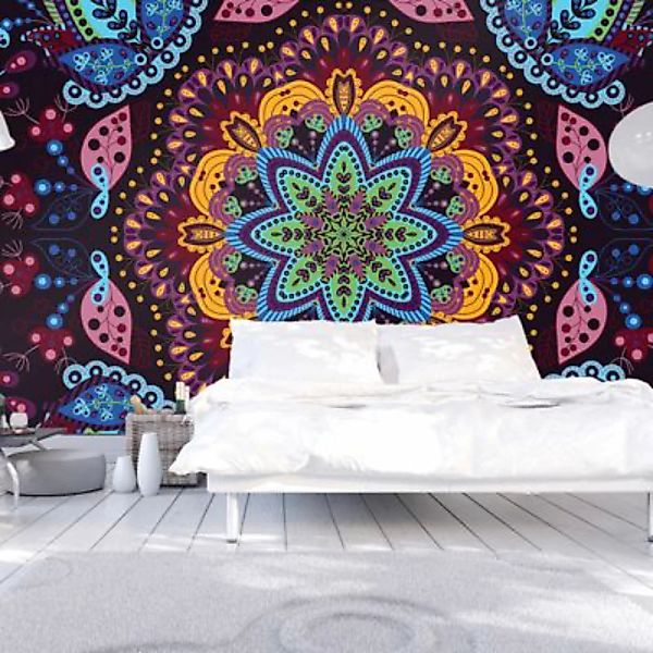artgeist Fototapete Colorful kaleidoscope mehrfarbig Gr. 400 x 280 günstig online kaufen