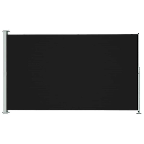 furnicato Seitenmarkise Ausziehbar 220x300 cm Schwarz günstig online kaufen