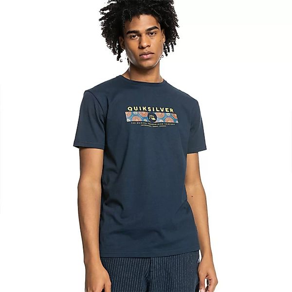 Quiksilver Wrap It Up Kurzärmeliges T-shirt S Navy Blazer günstig online kaufen