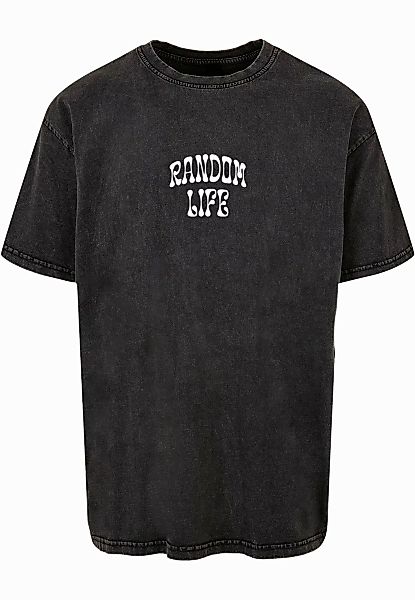 Merchcode T-Shirt "Merchcode Herren Random Life Acid Washed Heavy Oversized günstig online kaufen