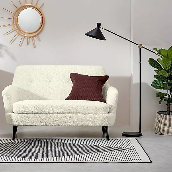 Verne 2-Sitzer Sofa, Kunstfell - MADE.com günstig online kaufen