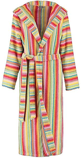 Cawö Damenbademantel Damen Bademantel mit Kapuze, Langform, Walkfrottee, Ka günstig online kaufen