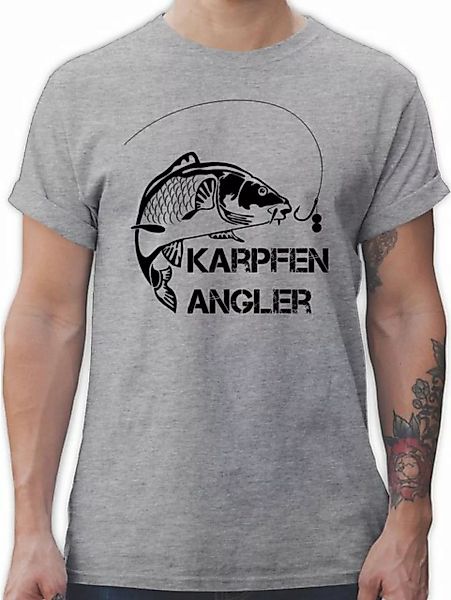 Shirtracer T-Shirt Karpfen Angler Angler Geschenke günstig online kaufen