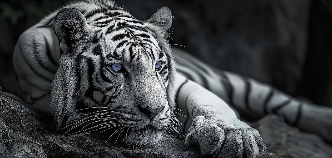 Bönninghoff Leinwandbild, Raubkatzen, Tiere, Tiger, Wildtiere (1 St) günstig online kaufen