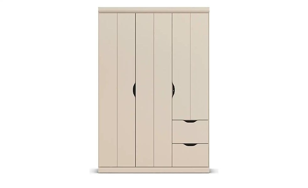 Kleiderschrank mit Schubladen Frieda ¦ creme ¦ Maße (cm): B: 136 H: 203 Sch günstig online kaufen