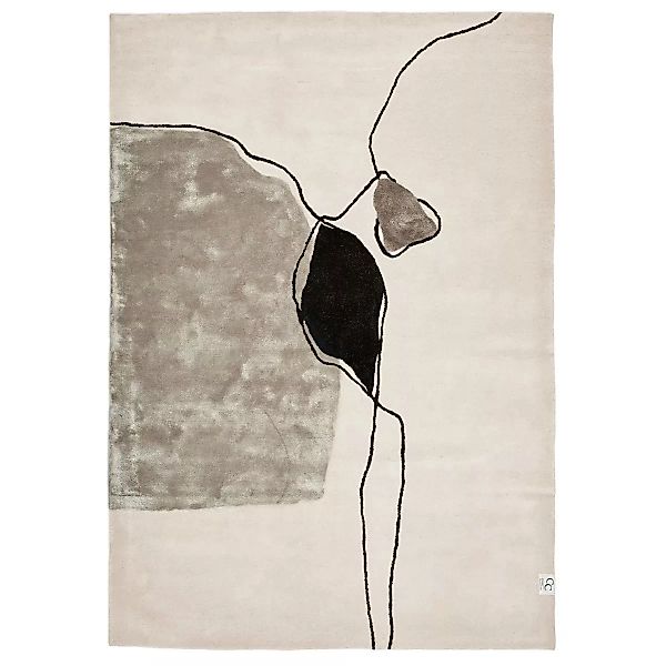 Abstract Teppich 250 x 350cm Ivory günstig online kaufen