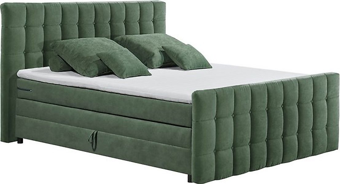 ED EXCITING DESIGN Boxspringbett Mendoza, inkl. Bettkasten, erhältlich in d günstig online kaufen