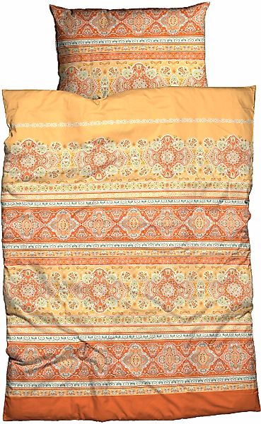 CASATEX Bettwäsche "Majella" 3 Stk. trendige, frische, ausdrucksvolle Farbe günstig online kaufen