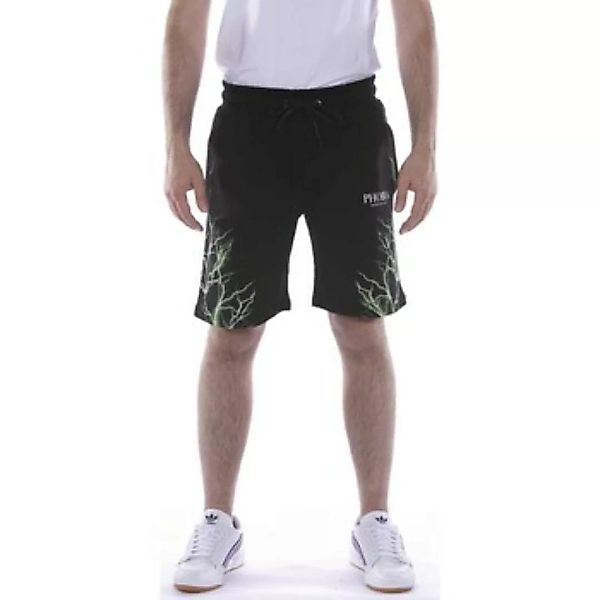 Phobia  Shorts Shorts With Green Lightning günstig online kaufen