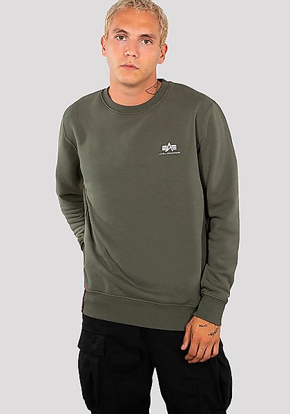Alpha Industries Sweatshirt Basic Sweater small Logo Baumwollmischung, regu günstig online kaufen