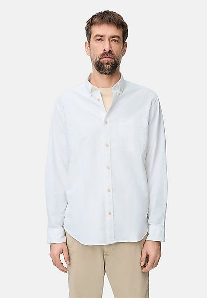 camel active Langarmhemd Oxford Hemd mit Button-Down-Kragen Langarm Hemdblu günstig online kaufen