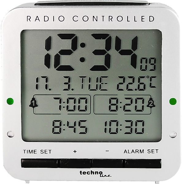 technoline Funkwecker WT 245 mit 4 günstig online kaufen