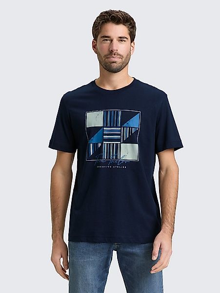 TOM TAILOR T-Shirt T-Shirt T-Shirt mit Print günstig online kaufen