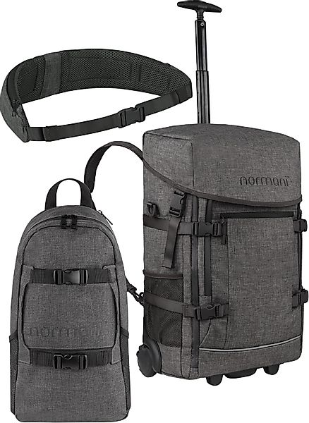 normani Reisetasche, Handgepäck Reiseset mit abnehmbarem günstig online kaufen