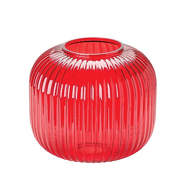 Orion Lightstyle Glas Lampenschirm Ø 200 mm Rot E27 günstig online kaufen