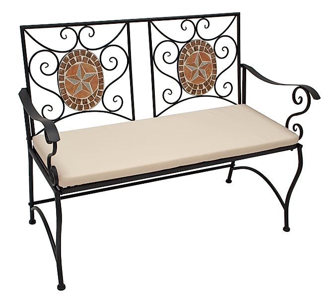 DEGAMO Gartenbank LUCCA (1-St), 2-sitzer 116cm, günstig online kaufen