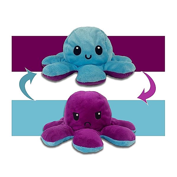 Montegoni Plüschfigur Wendbarer XL Oktopus Plüsch günstig online kaufen
