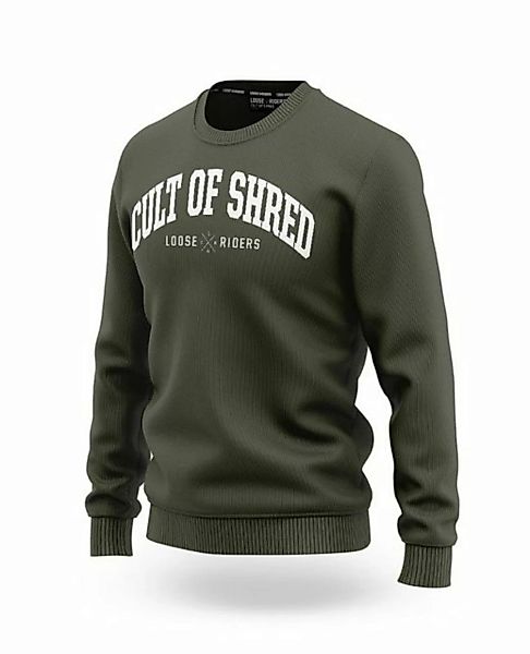 Loose Riders Sweater Pullover Loose Riders FLEECE CREWNECKS - Army S günstig online kaufen