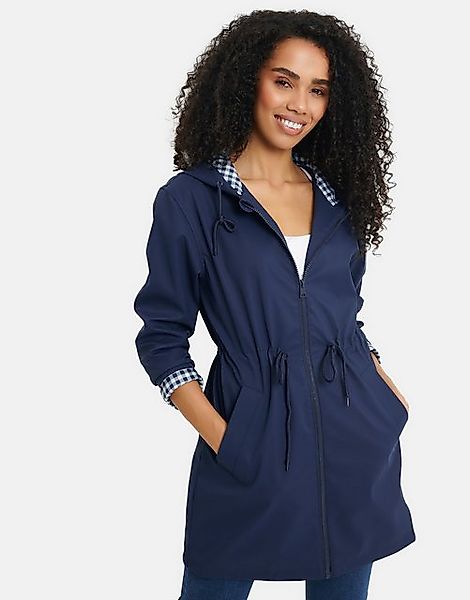 Threadbare Outdoorjacke Suzanna Rubberised Mac (1-St) mit tollem Kordelzug günstig online kaufen