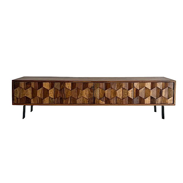 FINEBUY Lowboard FB111175 (vier Türen, 160x40x35 günstig online kaufen
