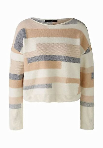 Oui Rundhalspullover Pullover Baumwollmischung Mit Wolle Baumwollmischung m günstig online kaufen