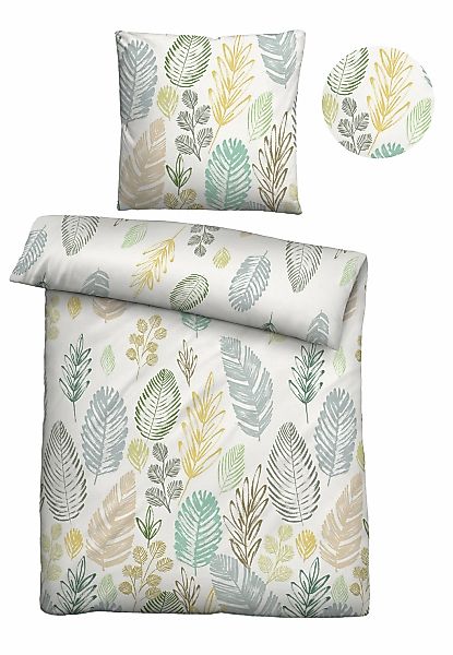 Biberna Bettwäsche "0005190" 2 Stk. tlg. wohlig warm + weich, pflegeleicht, günstig online kaufen