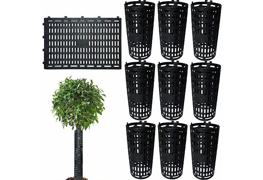 GarveeMore Gartenpflege-Set 10pcs Pflanze Stamm Protectors Verstellbare Bau günstig online kaufen