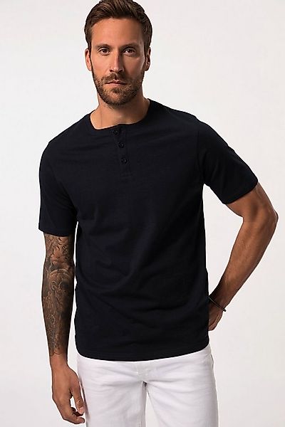 JP1880 T-Shirt JP1880 Henley Basic Knopfleiste Halbarm bis 7 XL günstig online kaufen