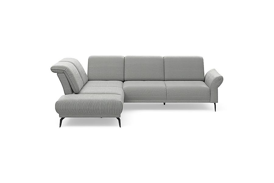 INOSIGN Ecksofa »Coco L-Form«, Sitztiefen-, Arm- und Kopfteilverstellung, C günstig online kaufen