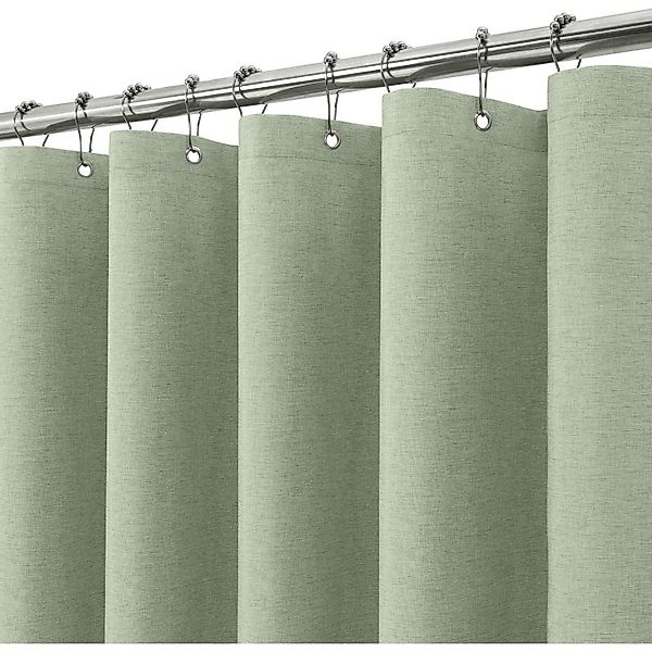 LuxusKollektion Duschvorhang Leinen Duschvorhang Metallringe Wasserdicht günstig online kaufen