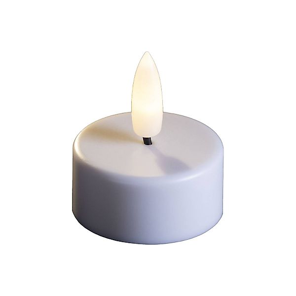 STERNTALER LED-Teelicht, weiß, Ø 3,7 cm, Batterie, 4er-Set günstig online kaufen