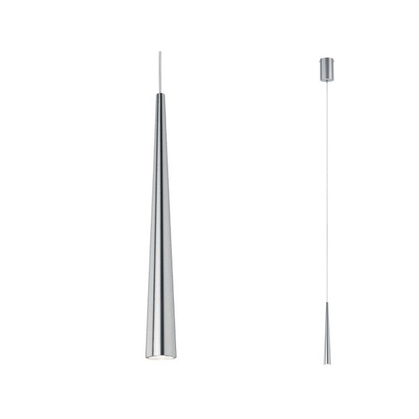 Paulmann LED Pendelleuchte Gutta 1x7W Alu günstig online kaufen