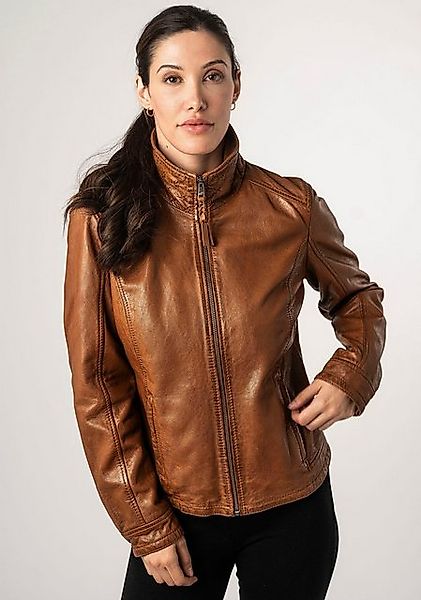 Mauritius Lederjacke MWWalli mit Stehkragen günstig online kaufen