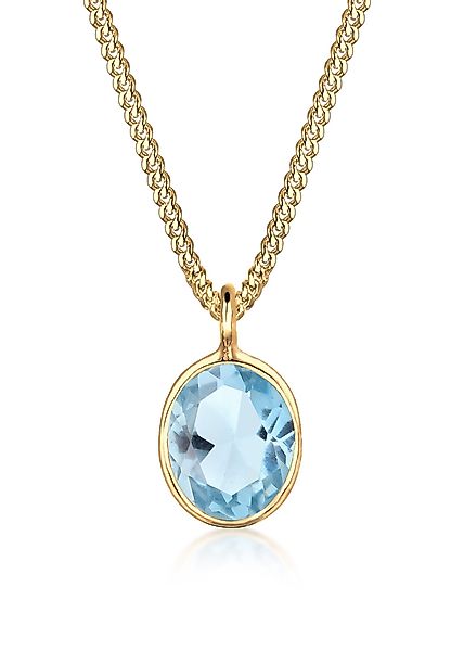 Elli Kette mit Anhänger Geo Oval günstig online kaufen