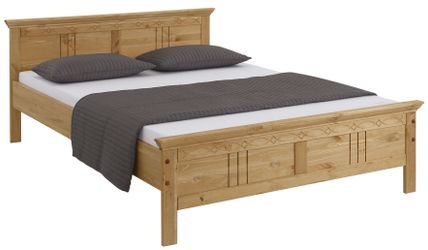 Home affaire Massivholzbett Indra, TOPSELLER, Landhausstil, günstig online kaufen