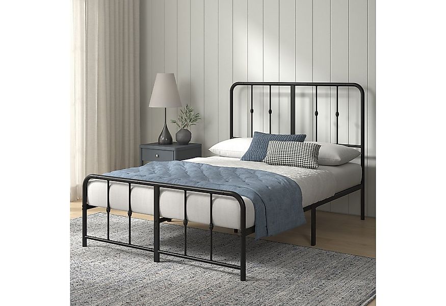 ZINUS Bettgestell Florence, Bett mit Kopf- und Fussteil, (90x200cm & 140x20 günstig online kaufen