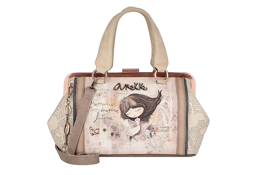 Anekke Schultertasche Nature, Polyurethan günstig online kaufen