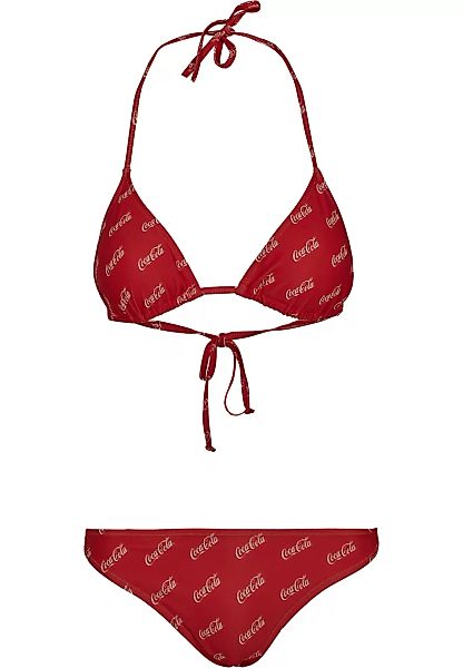 Merchcode Bügel-Tankini "Ladies Coca Cola Logo AOP Bikini" günstig online kaufen
