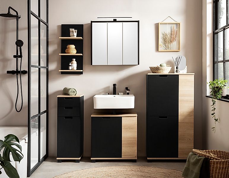Schildmeyer Badezimmerspiegelschrank Emmik, Breite 65 cm, günstig online kaufen