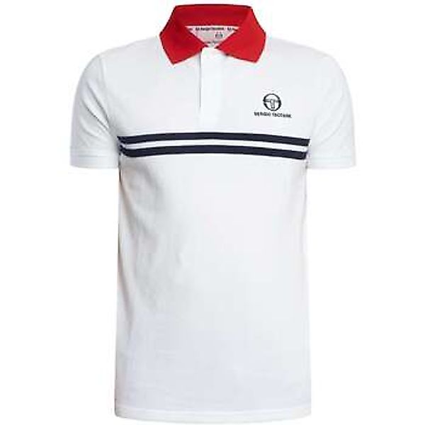 Sergio Tacchini  T-Shirts & Poloshirts Supermac MK2 Polo Shirt White/Adrena günstig online kaufen