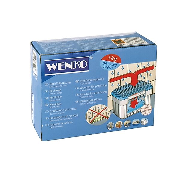 WENKO Luftentfeuchter "Feuchtigkeitskiller" für 80 m³ Räume 1000 g günstig online kaufen