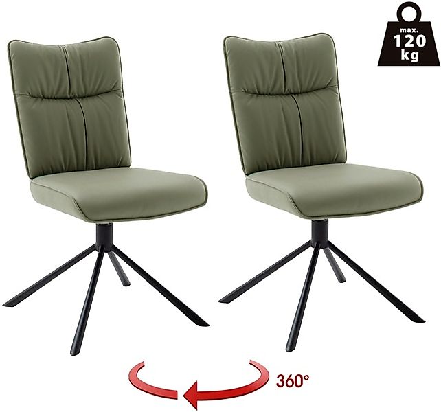 MCA furniture 4-Fußstuhl »MARIN Esszimmerstuhl (2er Set) - Stuhl« (Set) 2 S günstig online kaufen