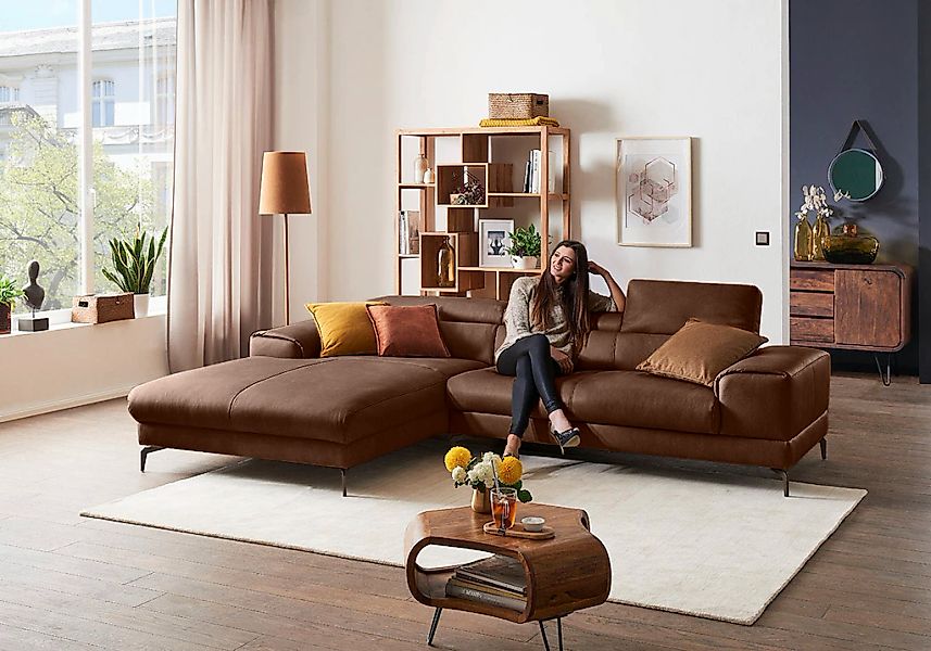 W.SCHILLIG Ecksofa "Piedroo, Designsofa mit tollem Sitzkomfort, elegant und günstig online kaufen