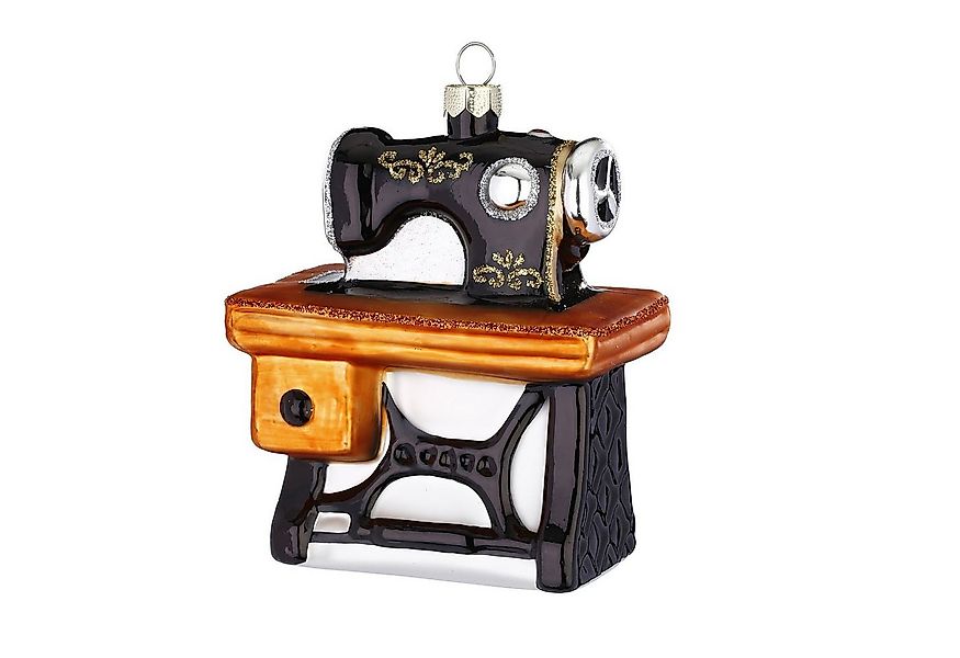 MAGIC by Inge Christbaumschmuck, Christbaumschmuck Glas Nähmaschine 9cm sch günstig online kaufen