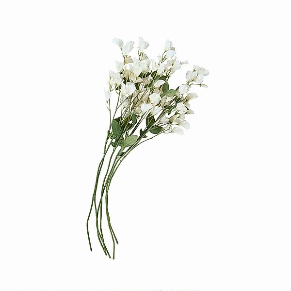 Kunstblume Blume 6er Set Clavigny weiß, günstig online kaufen