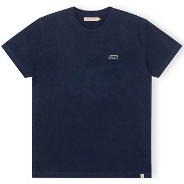Revolution  T-Shirts & Poloshirts T-Shirt Regular 1342 BUS - Navy/Melange günstig online kaufen